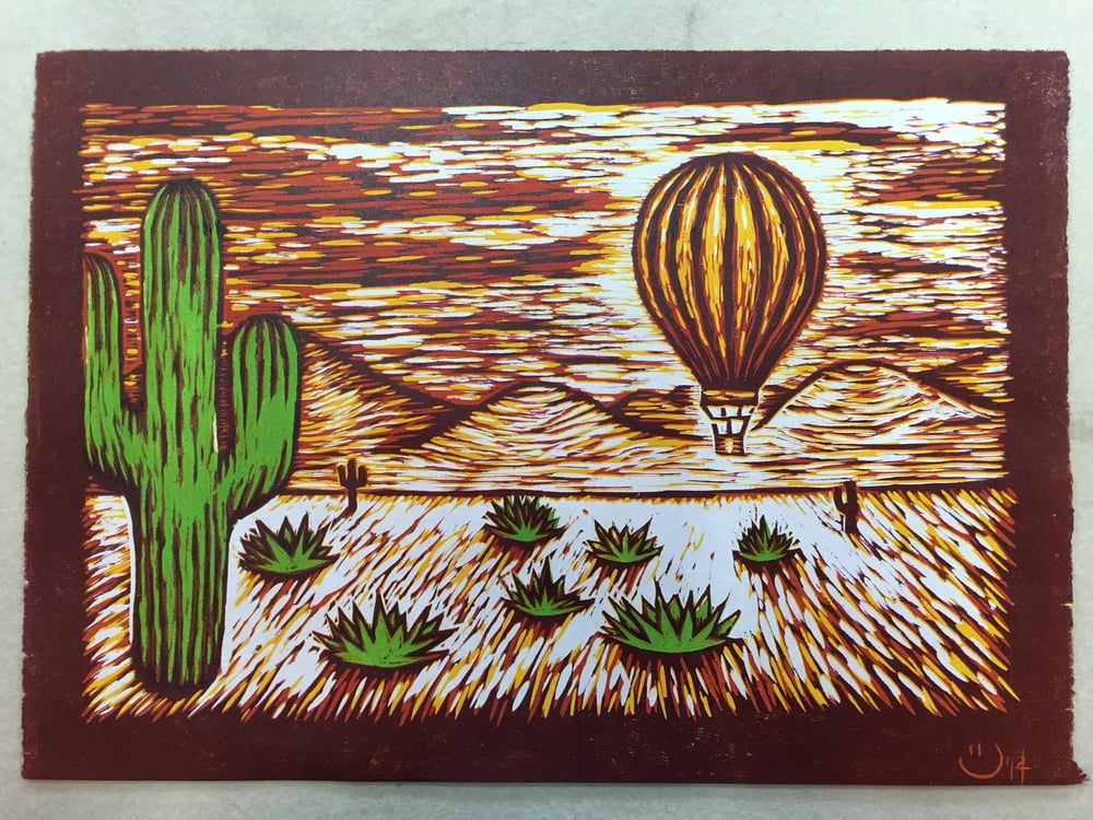 Image of "The Cactus Balloon"