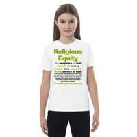 Image 7 of Religious Equity Organic cotton kids t-shirt