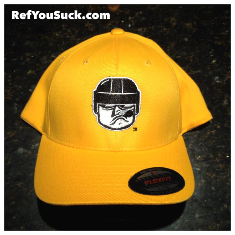 Ref You Suck! - Hockey Referee Flexfit Cap