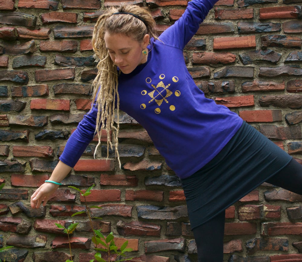 Image of +Lunar+ Iris Organic Cotton Long Sleeve