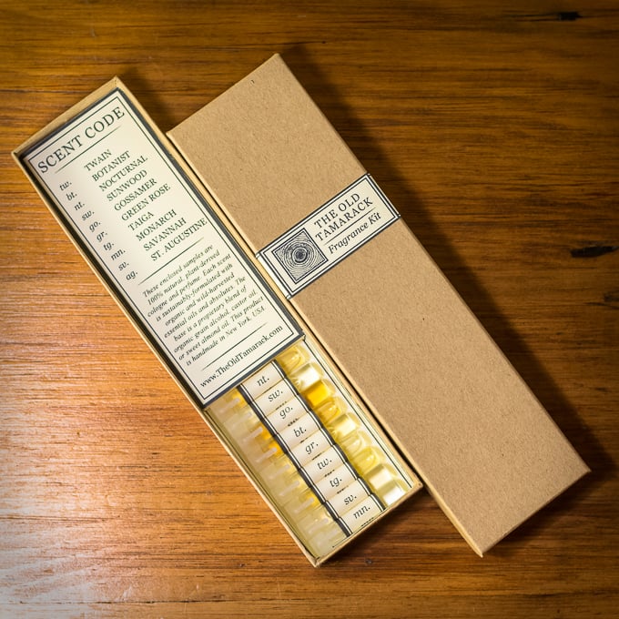 DELUXE COLOGNE SAMPLER KIT / THE OLD TAMARACK