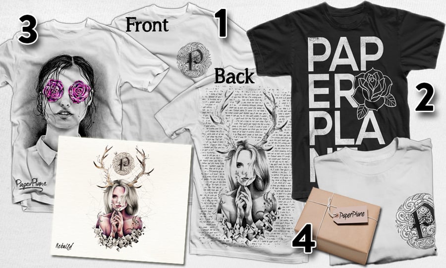 Image of All 'PaperPlane' EP's/Merch & Other