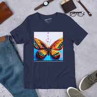 Image 3 of Short-Sleeve Glam Butterfly T-shirt 