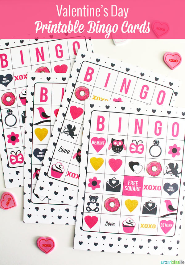 Image of Valentine's Day Bingo Cards