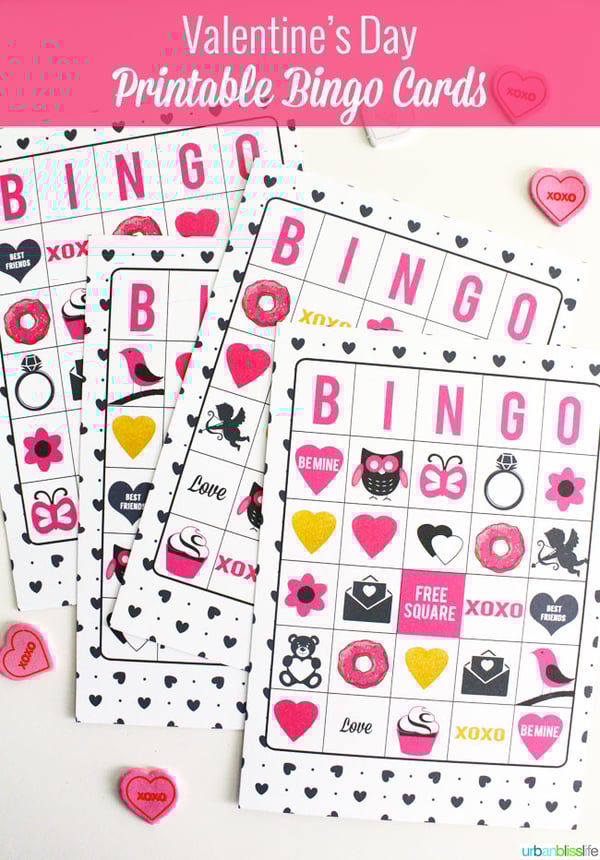 Image of Valentine's Day Bingo Cards