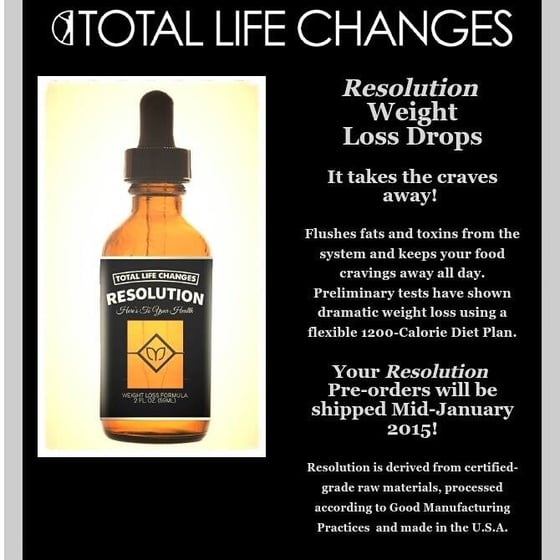 Image of Resolution weight loss drops