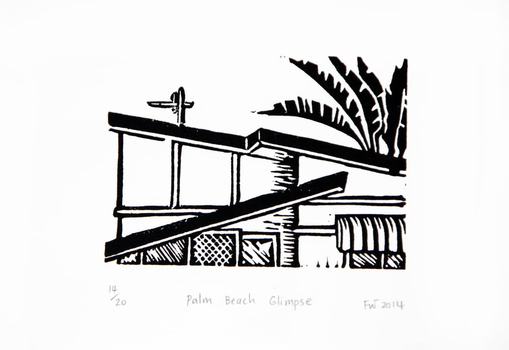 Image of "Palm Beach Glimpse"  2014