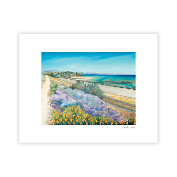 Image of Capitola Pathway, Archival Paper Print
