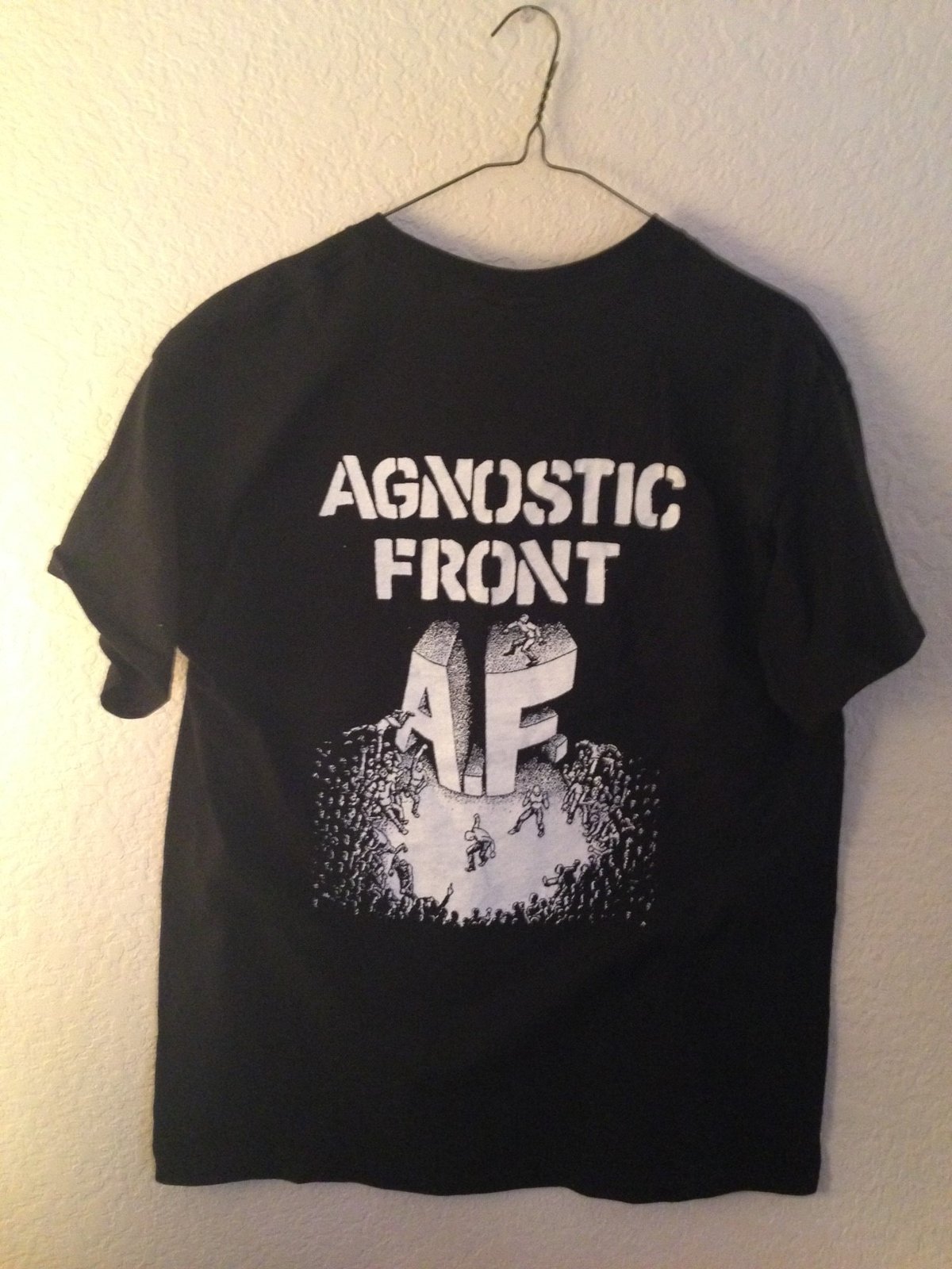 agnostic front skinhead shirt