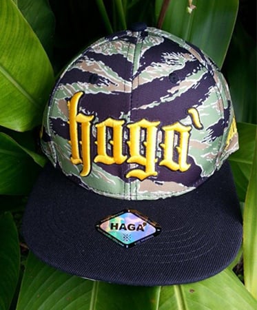 Image of Haga' ONRA Green Tiger Camo 