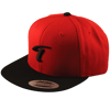 T-Logo Snapback Red-Black