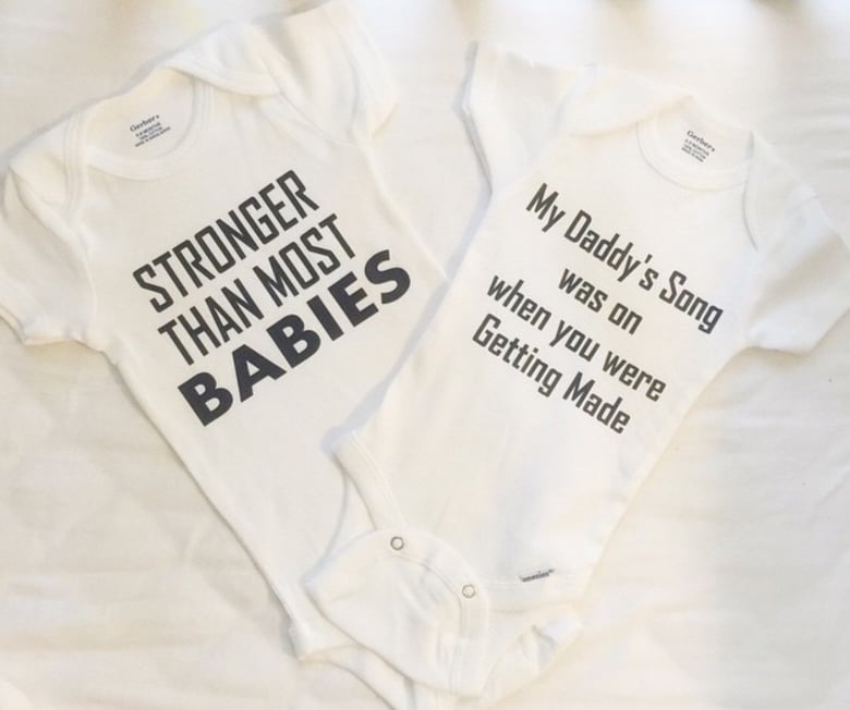 Image of Create your own personalized onesies and shirts