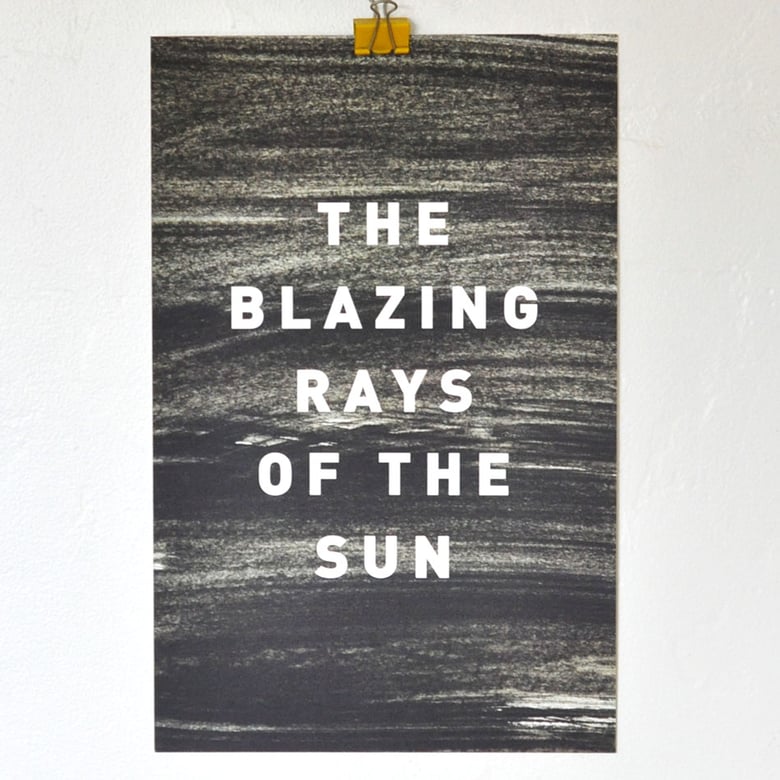 Image of Blazing Rays Poster