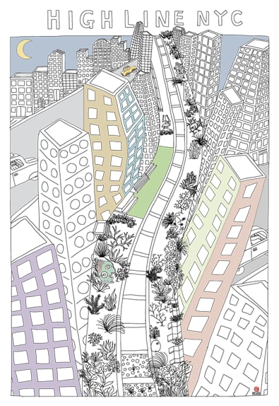 Image of New York Project - high line