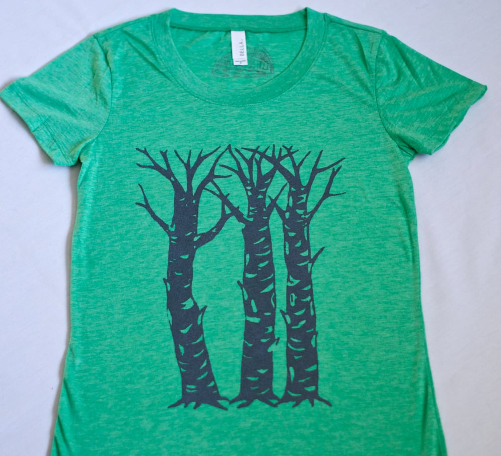 Image of *Three Sisters Tee- Green