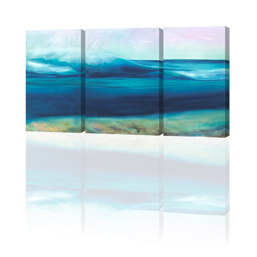 Image of More Ocean Triptych Giclee Prints