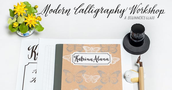Image of Modern Calligraphy Workshop
