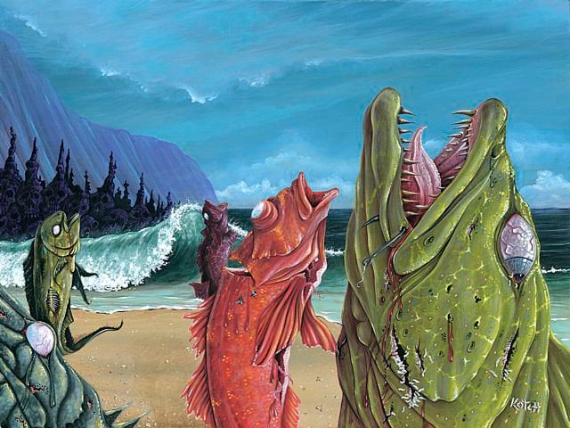 Image of "Spawn of the Dead" 11" x 14" print