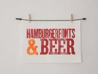 Image 3 of HamburgerFonts & Beer