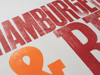 Image 1 of HamburgerFonts & Beer