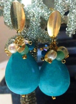 Image of Turquoise Earrings