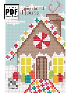 Image of No. 072 -- The Gingerbread House {PDF Version}