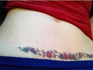 Image of Blues and Fuchsias: 6-Inch Belly Bedazzler