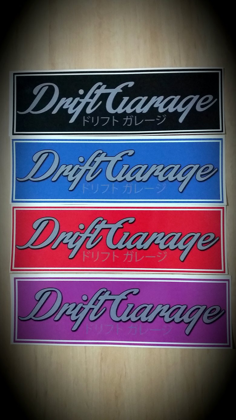 Image of Drift Garage Stickers