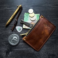 Image 1 of MINI ZIPPER POUCH - COPPER