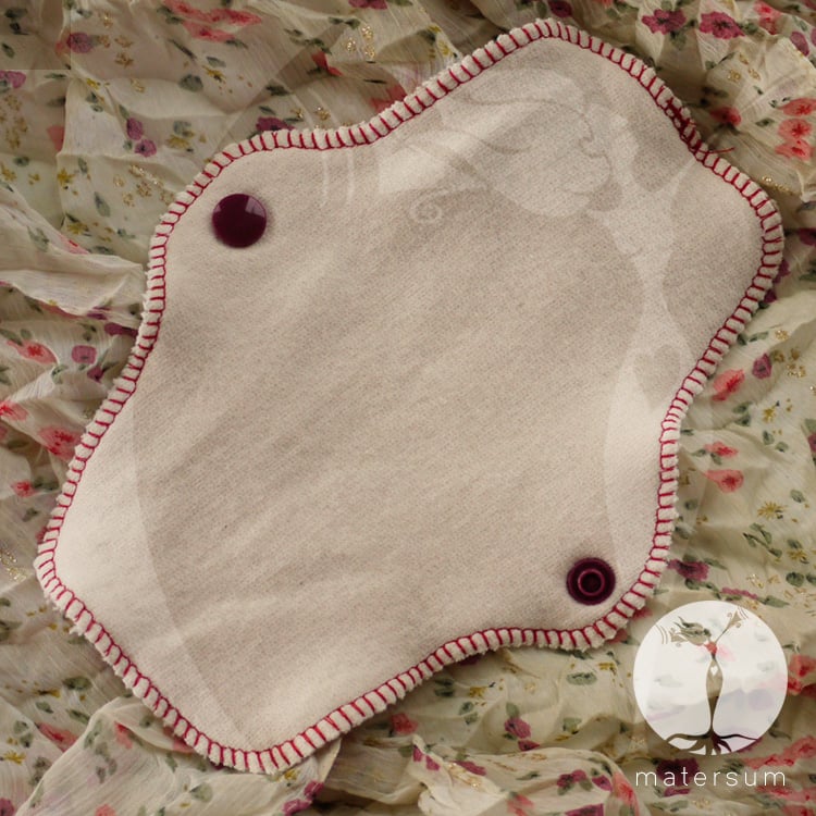 organic cotton reusable menstrual pads