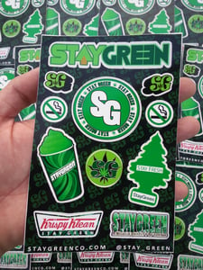 Image of Staygreen Sticker Card!