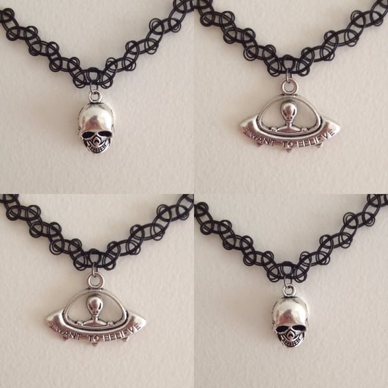 Image of Charm Tattoo Chokers