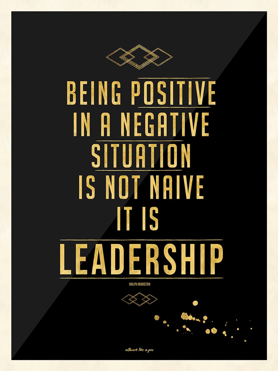 Image of BEING POSITIVE IN A NEGATIVE SITUATION... - UV Fine Art Print