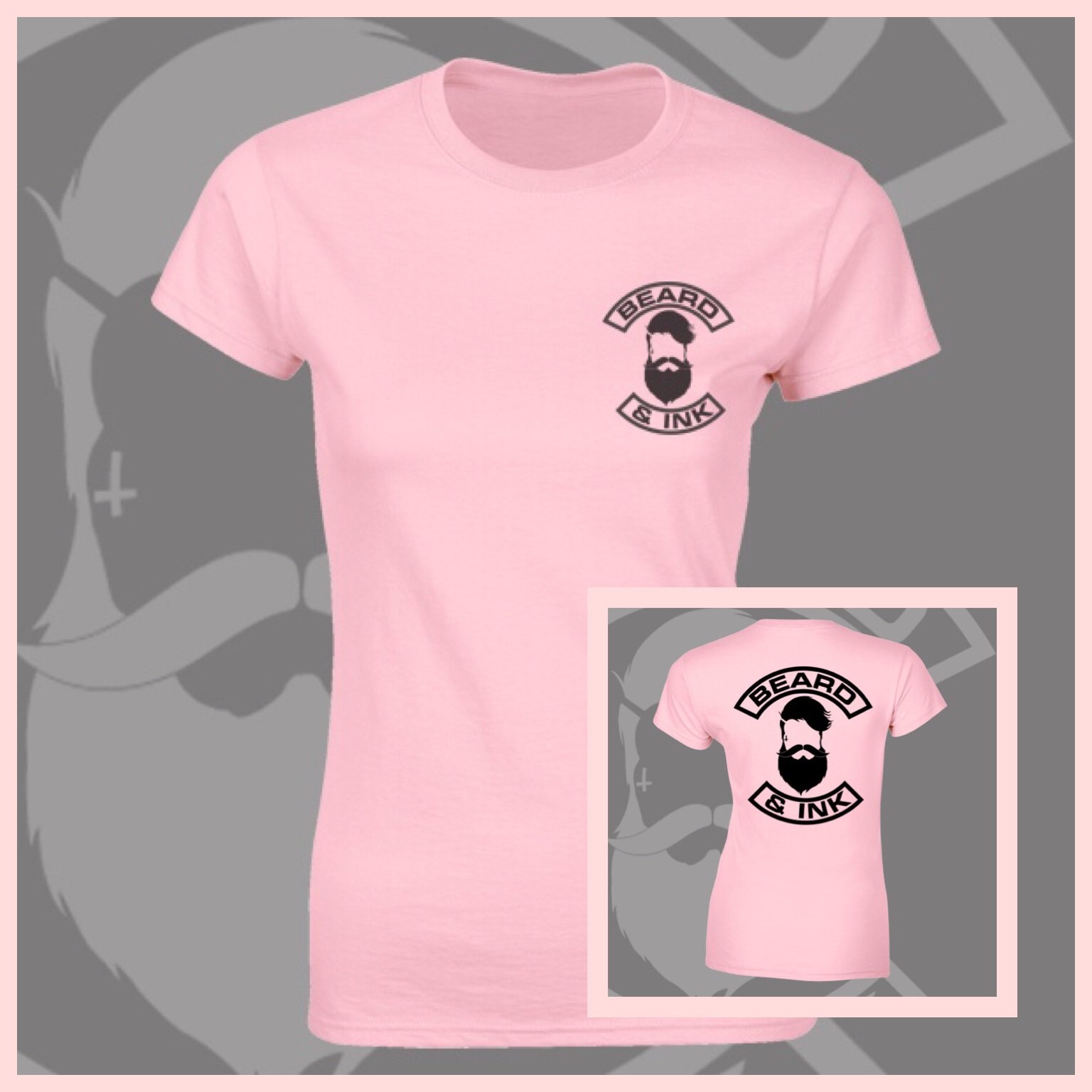 baby pink t shirt for ladies