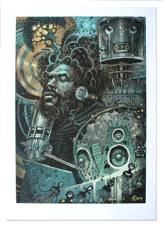 Image of Questlove - Lithograph Print