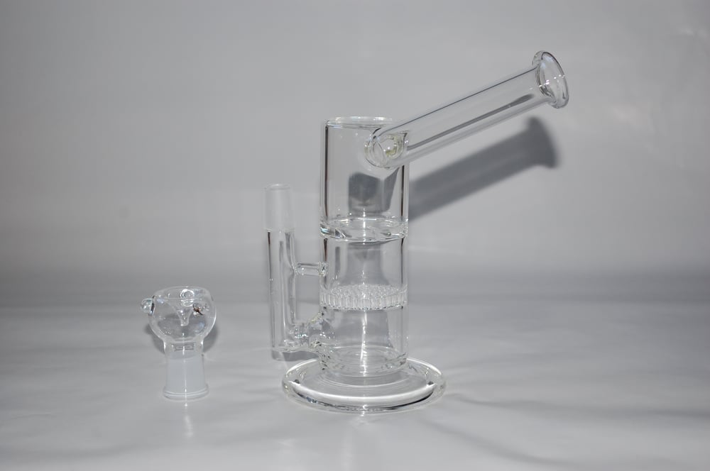 Image of 7" Glass Percolator Waterpipe 18.8mm