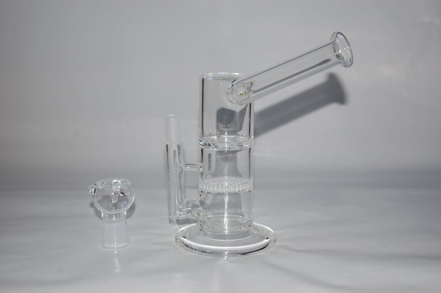 Image of 7" Glass Percolator Waterpipe 18.8mm