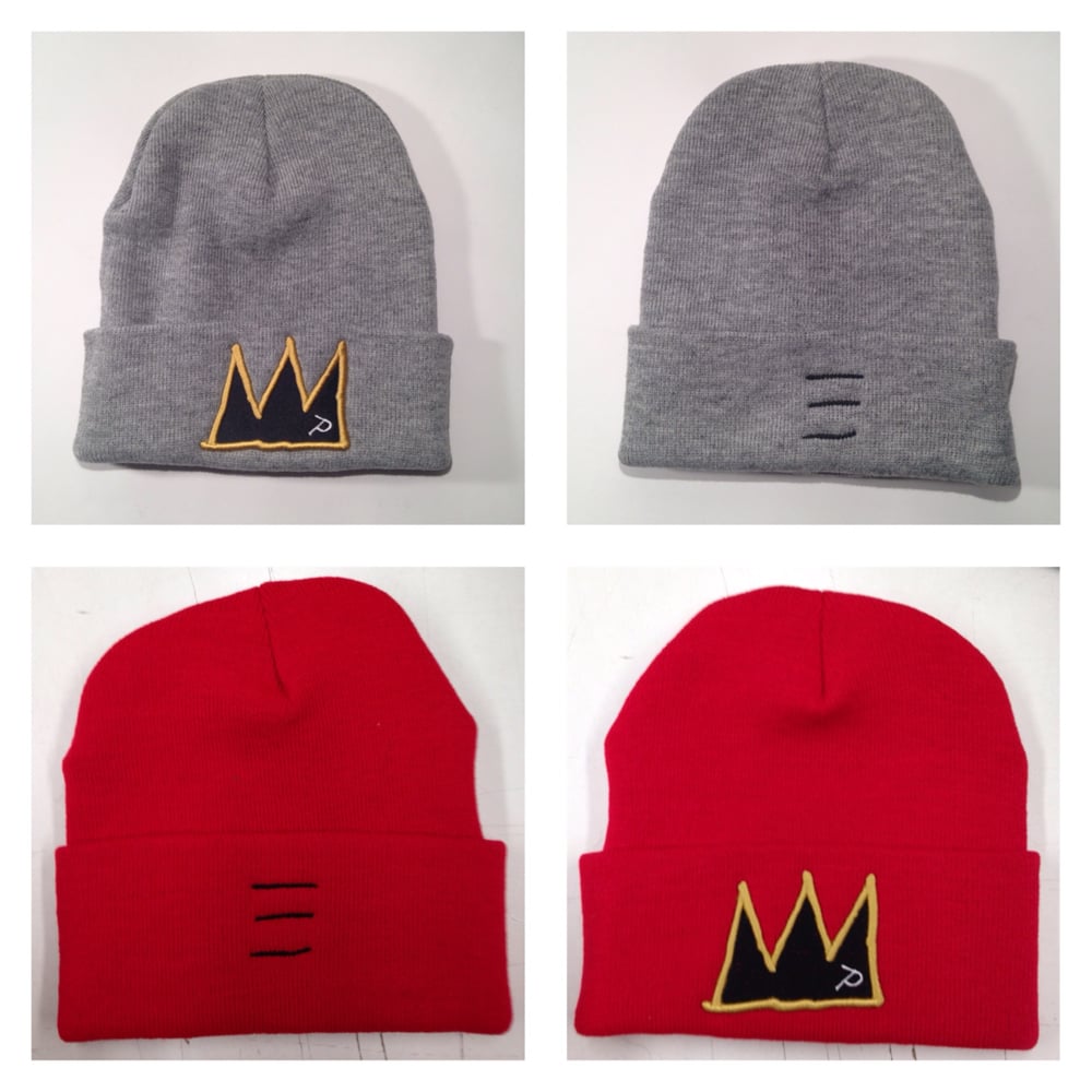 Image of "SPAsCuiEt" Crown Me IamUNUSUAL BEANIE