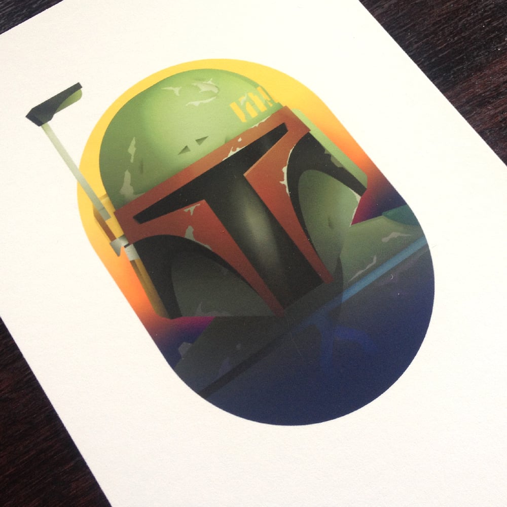 Image of Hunters: Boba Fett Print
