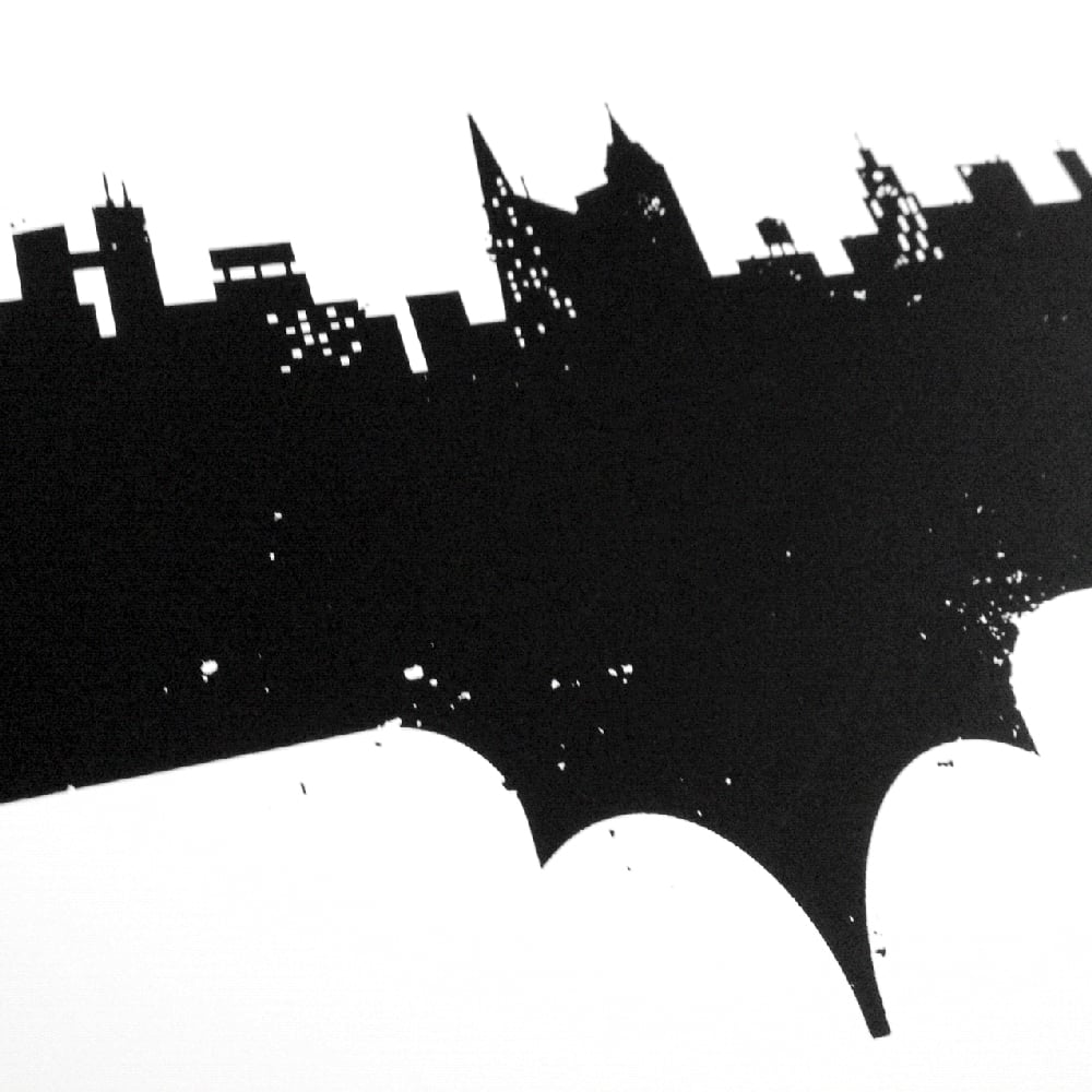 Image of Gotham's Hero Print