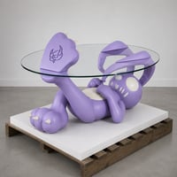 Image 2 of Bunny table violet lavande 