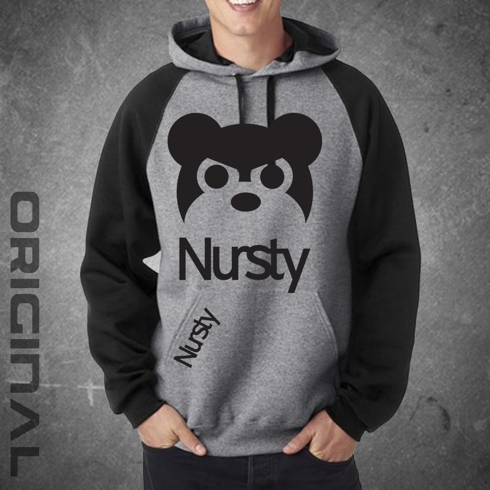 Image of 2 Tone Hoodie/ Original/ Black