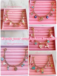 Image 1 of Create your own fashion charm bracelet 