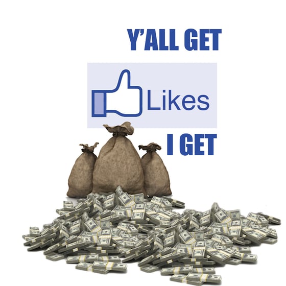 Image of "Y'all get likes" Tee