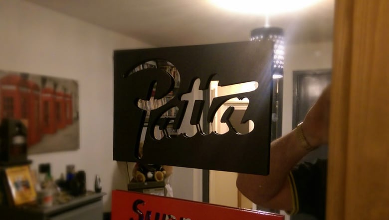 Image of Patta stencil/sign