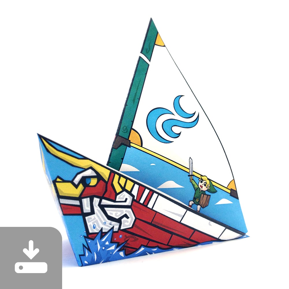 Image of King of the Red Lions Origami