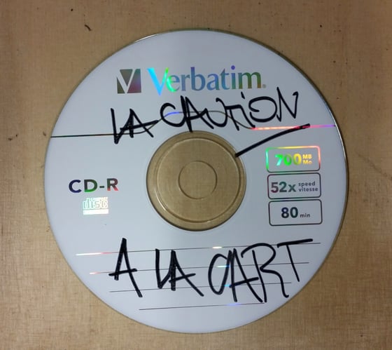 Image of 4 CDs ALACART ! Signé par La Caution (Un Tas de raretés et inédits)