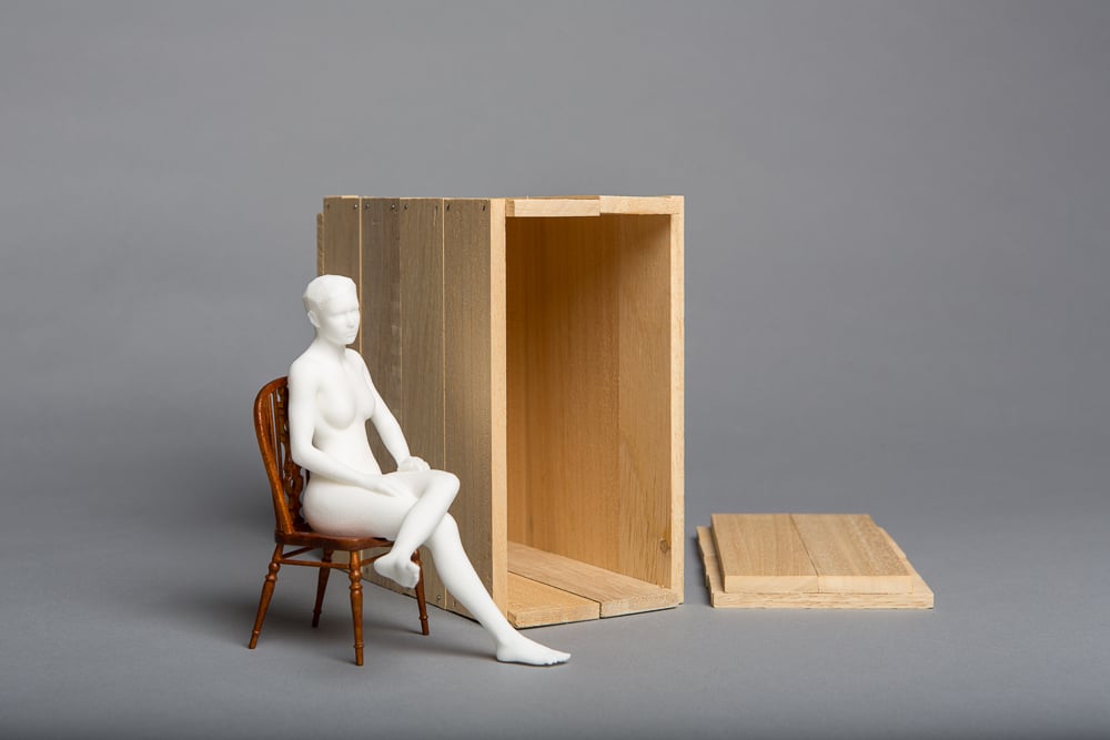 Matthew Darbyshire, <i>Seated Nude</i>, 2014 SOLD OUT