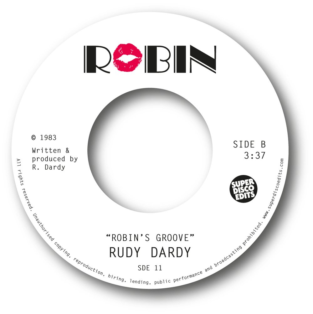 Rudy Dardy ""On our own/Robins groove" robin/sde11