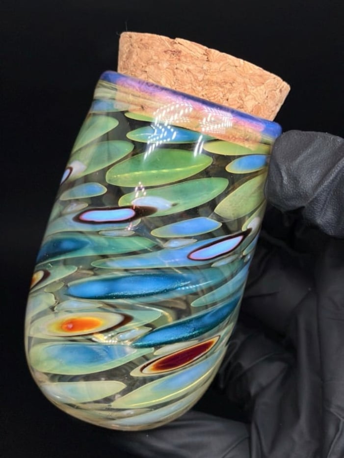 Large Fumed Jar with 40mm cork